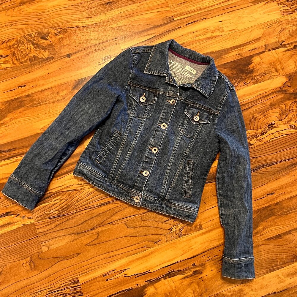 Womens Merona Jean Jacket Size S